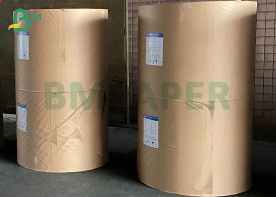 30 - 450 gsm Oil Proof PE Coated Kraft Paper For Food Packaging boxes