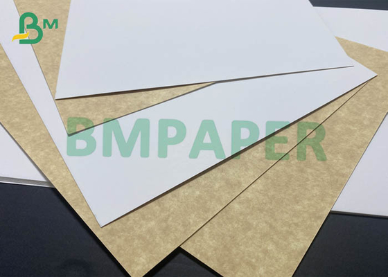 200g 250g Coated Board Kraftback 32”X 48”White Surface Printable Cardpaper