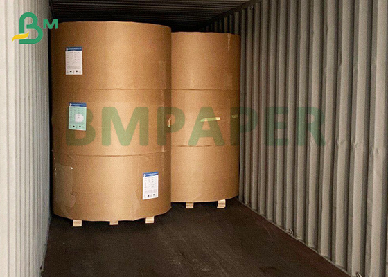 1000mm Width 127gsm 160gsm Kraft Board For Frozen Food Packaging