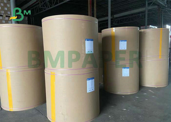 45gsm 2 Side Smooth Newsprint Packing Paper Roll 800mm 781mm For Fruite Package