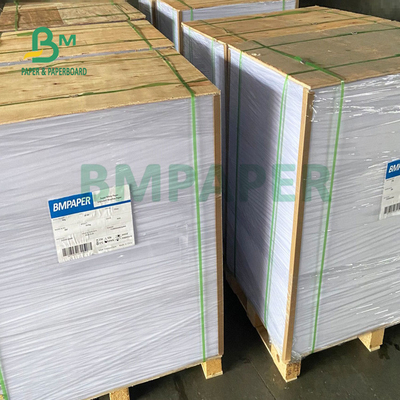 100gsm High Bulk Uncoated White Bond Paper For Brochures Virgin Wood Pulp