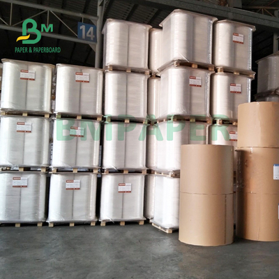 24gsm 28gsm Straw Wrap Packaging Paper 27mm 35mm x 5000m Biodegradable