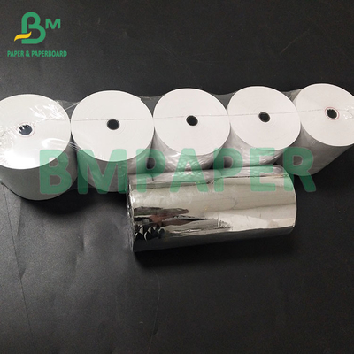 48 55gsm 80mm*80mm 100% Wood Pulp Base Thermal Paper Jumbo Roll Label Paper Face Stock