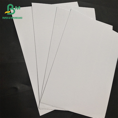 Stable Wide Applicability Two Layers Of White F Flute Paper 1mm For Cosmetic Products Packing