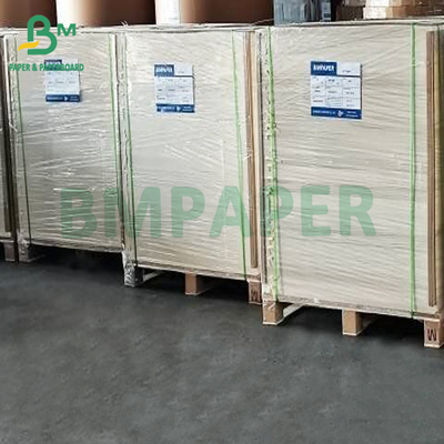 Recyclable Good Printability 300 400 GSM Thick White Uncoated Paper