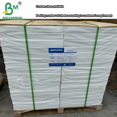 300um Matte Pp Synthetic Paper For Inkjet Printers Waterproof Tear Resistant White Paper
