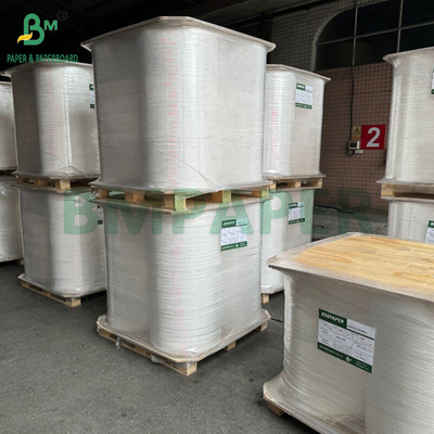 24gsm 28gsm Food Safe Straw Wrap Paper Roll 44MM 53MM High Durability
