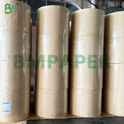 50gsm Brown Stripped Kraft Paper Rolls for Packaging Flowers