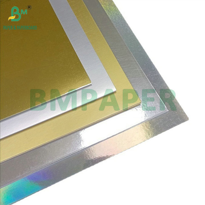 400gsm 425gsm Gold Metallic Cardstock For Making Packaging Box