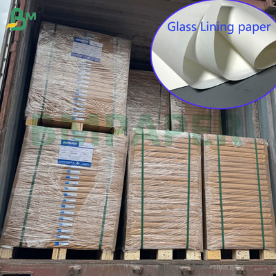 38gsm 40gsm Surface Smooth Glass Lining Paper For Protect Interleveling paper 2080mm