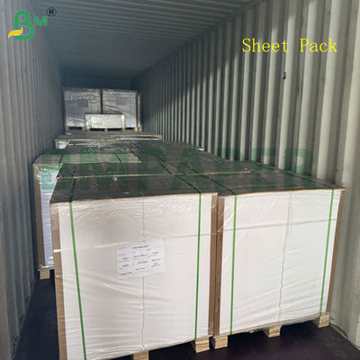 245Gram 265gsm Kit6 1 Side Coating Greaseproof Cardboard For French fries box 70x100cm