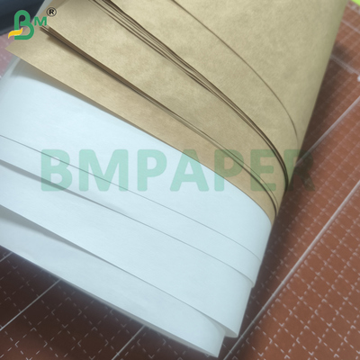 Construction Cement Bag Paper 70gsm - 130gsm Kraft Bag Paper High Strength