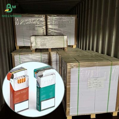 90gsm 100gsm Bright White C1S Art Paper for Tobacco Soft Packaging