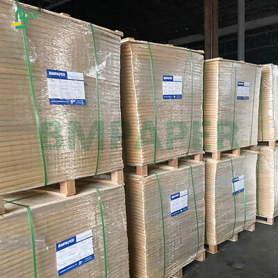 250g+ 10g 2S PE Brown Lunch Paper Board For Meal Prep Containers