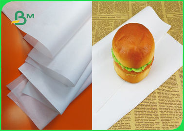 30 - 60 Gsm MG White Kraft Paper FDA Certified For Food Wrapping Bags