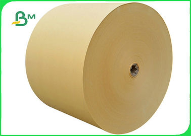 100GSM Environment Friendly Natural Brown Kraft Paper Jumbo Roll For Making Bag