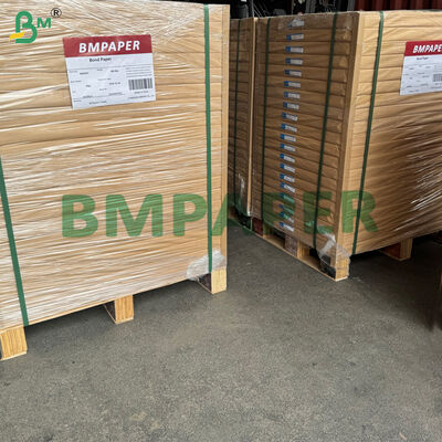 70gsm Uncoated High Bulky Cream Book Paper For Notebook Good Density 70 x 100cm