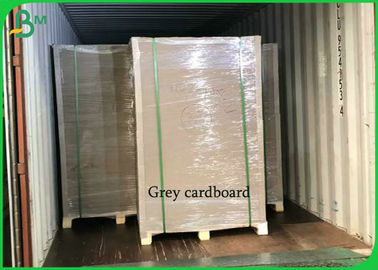 High Thickness Grey Cardboard Sheets 1mm 1.5mm Uncoated Recycled Gray Board