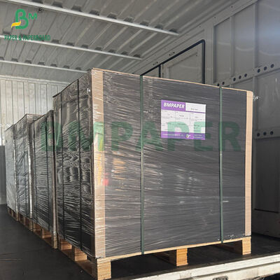200gsm 250gsm Pure Wood Pulp Black Paper For Offset Printing 31 x 43inch