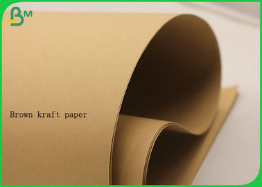 Size Custom Brown Kraft Paper Roll 400GSM For Making Gift Wrapper Paper
