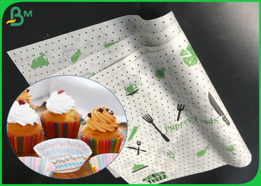 100% Safe Food Grade 30gsm 35gsm 38gsm Cupcake Holders Paper For Packing