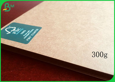 300GSM Uncoated Brown Kraft Liner Board Without Impurities For Wrapping Flowers