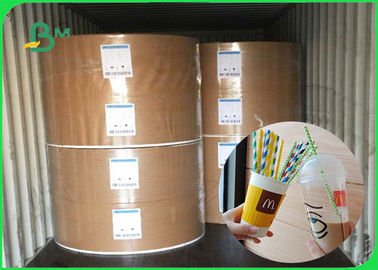 60gsm &amp; 120gsm Moisture And Water Resistance Straw Paper For Drinking