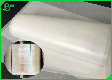 Moisture Proof 45 / 50 Gram MG White Kraft Paper Roll Food Grade Fruit Packing Paper