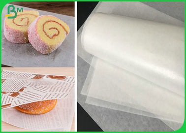 Jumbo Roll 40GSM 50GSM Bleached MG White Paper For Sandwiches Packaging