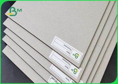 Thickness 1.28 2.24 3.2MM Grey Board / Recycled Paper Size Customized For Box