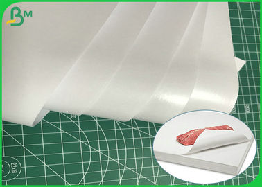 Pure Natural 70gsm + 10g PE Coated White Butcher Paper For Wrapping Meat