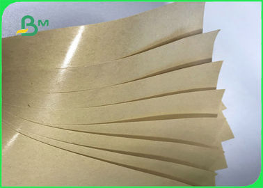 40gsm 60gsm Single Side PE Coated Kraft Paper For Food Packages Bags