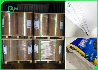 One Side Printed 100% Recycle Pulp Good Whiteness 300gsm Duplex Board For Packing