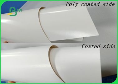 Customized FBB Poly Coated Paper FDA Good Sealing For Paper Box In Sheet