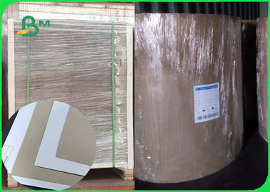 Size 1160mm 1300mm White Carboard With Grey Back Thickness 450gsm In Roll