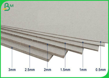 FSC Approved High Hardness Grey Chip Board For 1.5mm 2mm 2.5mm