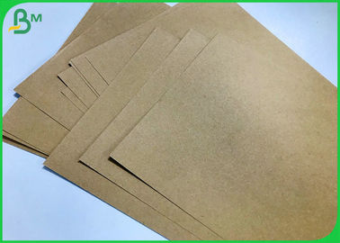 Food Take Away Container 40gsm To 450gsm Sheets Brown Cardboard For Packaging Box