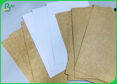 Coated Surface Virgin Pulp White Top Liner Board 325gr / ㎡ Sheets With Food Grade