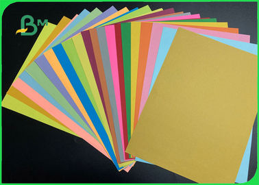 180gsm 210gsm Surface Smooth Colorful Cardboard Sheet For Making DIY Gift