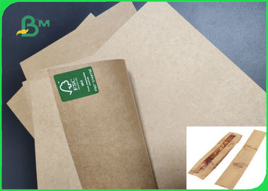 Oilproof 30gsm 40gsm Food Kraft Paper For French Baguette High Strength