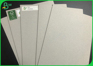 Recycled Pulp Fibre High Thickness Cardboard 1.2mm 1.5mm Greyboard For Mounted
