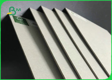 Hard Stiffness 0.9mm 1.2mm 1.4mm Grey Chipboard In Sheet For Box Packaging