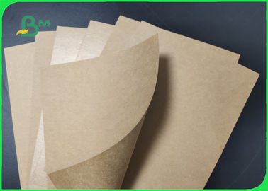 FDA Approved 300GSM + 15G PE Coated Kraft Paper For Food Greaseproof