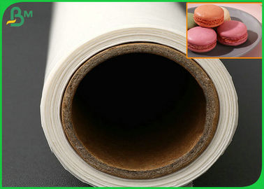 Food Grade 30Gr 40Gr White Color Mg Kraft Paper Roll For Macaron Packaging