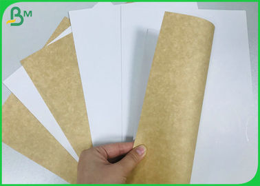 250gsm 270gsm White Top Coated Kraft Paperboard 70 * 100CM Food Grade Sheets