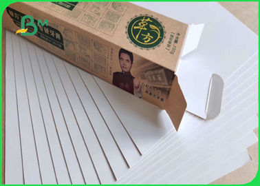 Food Grade White Clay Coated Kraft Food Tray Base Paper 200gsm