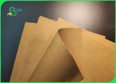 Eco - Friendly 0.55mm 0.7mm Color Washable Kraft Paper For Wallet Tear Resistance