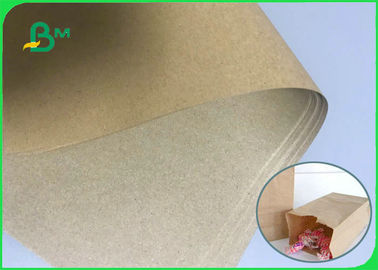 80gr 120gr Brown Kraft Paper Recycled Pulp For Groceries Bag