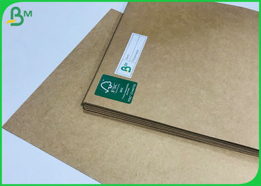 Packing 200g 300g 350g Sheet Brown Virgin Craft Paper Board For Food Tray