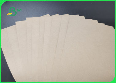 Wood Pulp 175gsm 300gsm Kraft Paper Roll For Shoe Boxes Moistureproof